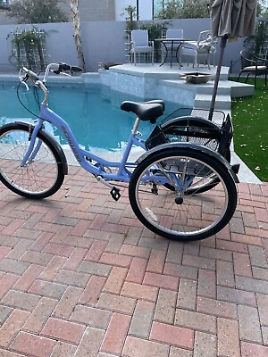 #ad Schwinn Meridian Adult Tricycle Bike Three Wheel Beach Cruiser 24 amp; 26 Inch $300.00