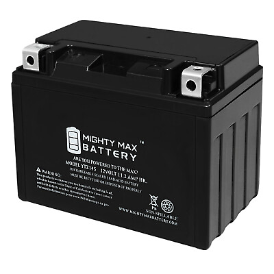 #ad #ad Mighty Max 12V 11.2Ah Battery Replacement for Power Sports Motorcycle ETZ14S $39.99