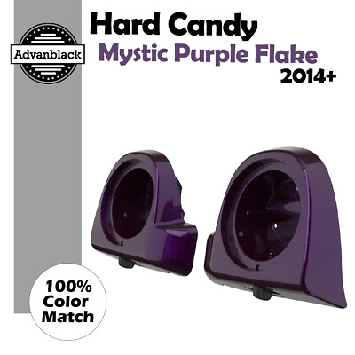 #ad 6.5quot; Speaker Pods Lower Vented Fairings HARD CANDY MYSTIC PURPLE For Harley 14 $189.00