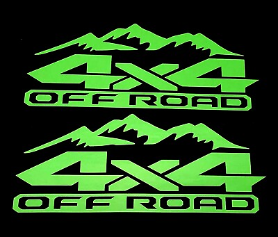 #ad 4x4 Decal Sticker Off Road Mountain For Dodge Ram Dakota Chevy 1500 2500 F 150 $9.95