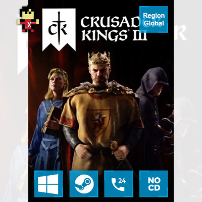 Crusader Kings III 3 for PC Game Steam Key Region Free $18.80