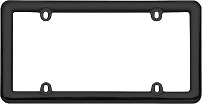#ad Cruiser Accessories 20640 Nouveau License Plate Frame Black Plastic 1 Frame $10.12