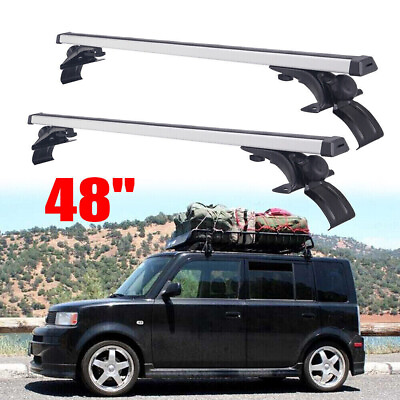 #ad #ad Universal 48quot; Aluminum Car Top Roof Rack Cross Bar Luggage Cargo Carrier Rails $51.30