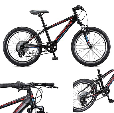 Mongoose Mountain Bike 20 inch Cross Country Bike 7 Speeds w High Carbon Steel $566.99