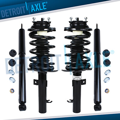 Front Struts Coil Spring Rear Shock Absorbers for 2006 2011 Ford Focus $229.76