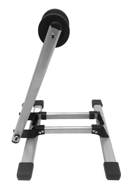 #ad MaxxHaul 80717 Foldable Floor Bike Stand Fits 20quot; 29quot; Sports Bicycles black $24.50