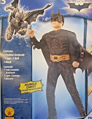 #ad NEW in package Rubies The Dark Knight Batman kids costume Size Large 10 12 $10.00