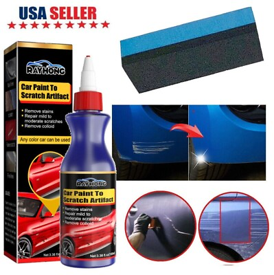 #ad #ad Car Scratch Remover for Deep Scratches Paint Restorer Auto Repair Wax US Stock $6.95