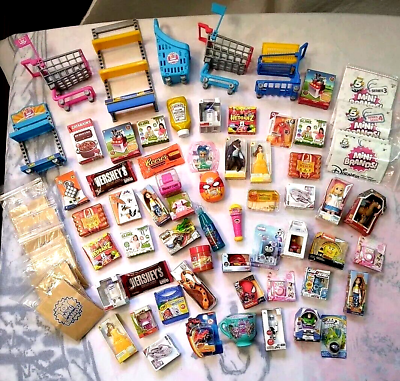 #ad #ad Zuru Mini Brands Lot #2 Toy Lot• 74 Mini Toys amp; Accessories $38.00