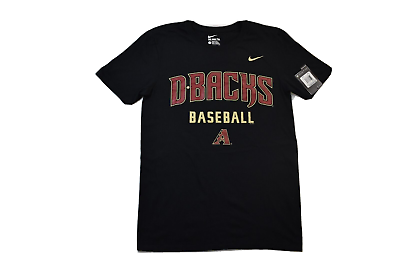 #ad Nike Mens MLB Arizona Diamondbacks Baseball The Nike Tee Shirt NWT S $9.99