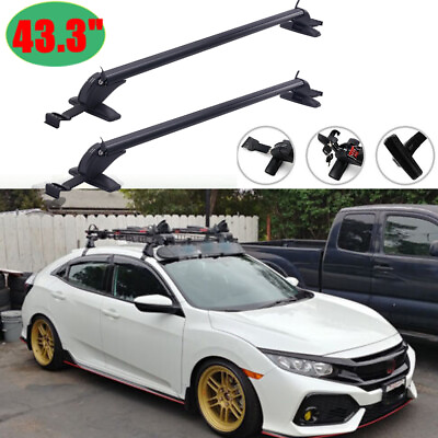 #ad 43.3quot; Top Roof Rack Cross Bar Cargo Carrier Rooftop For Toyota Camry 1990 2021 $128.88