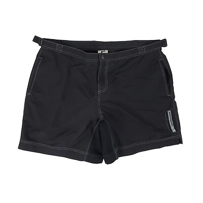 #ad #ad Cannondale Mountain Bike Shorts Black Nylon Adult XL Padded Pockets Cycling $23.99