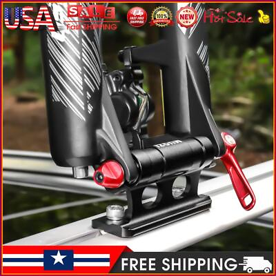 #ad MTB Road Bike Car Carry Bicycle Fixed Bracket Mount Rack Black Front $20.19