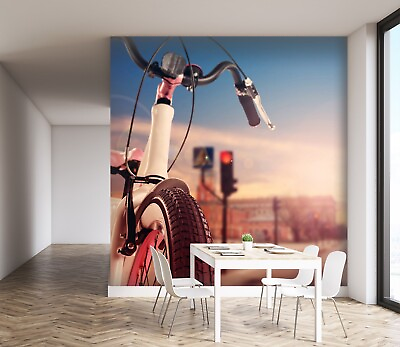 #ad 3D Mountain Bike 8028NA Transport Wallpaper Wall Murals Wall Paper Mural Romy $66.99