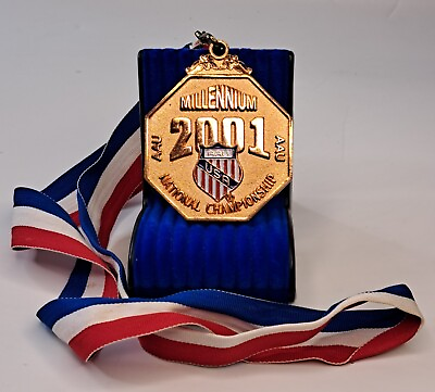 #ad #ad 2001 AAU AMATEUR ATHLETIC UNION SPORTS FOR ALL FOREVER MEDAL NATL. CHAMPIONSHIP $8.99