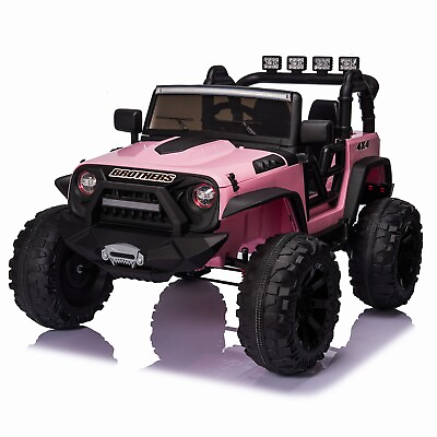 Ride On Car Jeep 24V 12V Kids Electric Truck with Remote Control 3 Speeds 400W $188.99