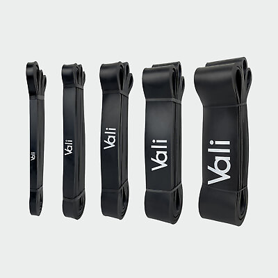 Vali Latex Resistance Pull Up Bands Set Or Single for Weighted Workout $10.00