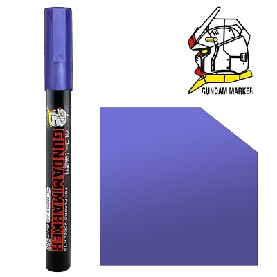 #ad Gunze GSI Mr.Hobby Gundam Marker Pen GM19 Metallic Purple For Model Kit $8.24
