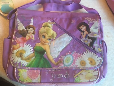 #ad Disney Princess 16quot; School Messenger Tinkerbell Tinker Bell Bag Backpack $14.99