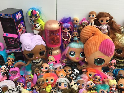 #ad #ad HUGE LOT 55 lbs LOL OMG Surprise Fashion Dolls Lil Sisters MGA Toys Accessories $302.50