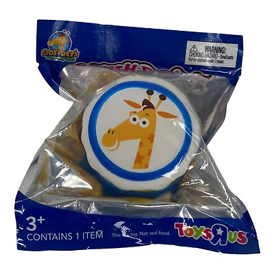 #ad Toys R Us Geoffrey Birthday Cake Squishie Squish dee Lish Toy $5.82
