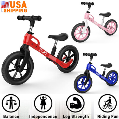 Lightweight Balance Bike for Kids Ages 2 6 Years Toddler Bike No Pedal Bicycle $55.45