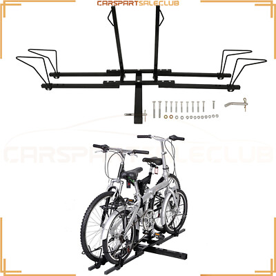 #ad For Truck SUV Mountain Bike Rack Hitch 2 Bicycle Carrier Heavy Duty Mount Rack $94.99