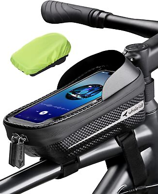#ad fall Newest Hard Casing Bike Bag Bike Accessories Never Deform Waterproof Bik $80.00