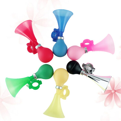 #ad 6 Pcs Child Bicycle Air Ring Bell Kids Boys Bike Accessories for Girls $15.89