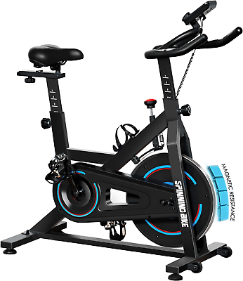 #ad Exercise Bike Indoor Cycling Magnetic Stationary Fitness Silent Belt Drive $366.99