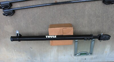 #ad Thule Roof Mount Black Single Bike Tray in Good Condition Rails not included $65.00