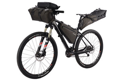 #ad ROCKBROS Bike Cycling Touring Combined Large Capacity Handlebar Frame Saddle Bag $49.99