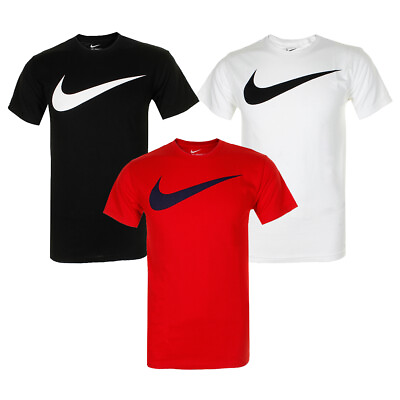 #ad Nike Men#x27;s Athletic Wear Short Sleeve Swoosh Graphic Workout Active Gym T Shirt $19.88