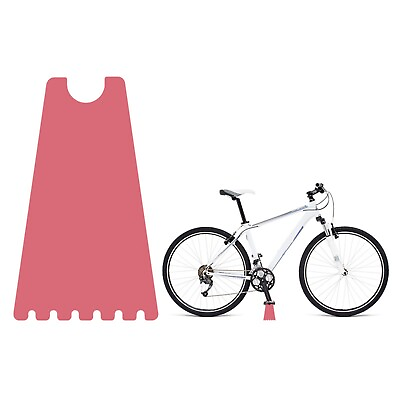 #ad New Mountain Road Bike Transparent Display Stand Folding Bike Parking Bracket $12.69