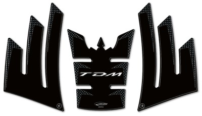 #ad Kit 3 Stickers Resin Gel 3D Guards Compatible for Yamaha Bike TDM 900 $48.31