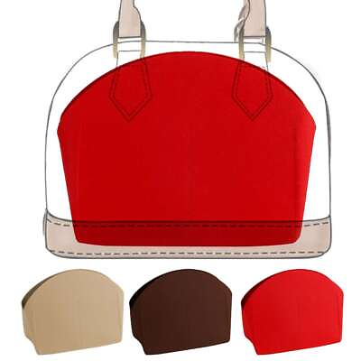 #ad Felt Purse Handbag Organizer Multi pocket Insert Storage Tote Shaper Liner Bag $8.63