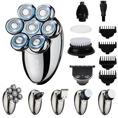 #ad Best Bald Head Shaver Electric Shavers Razor Smooth Skull Cord Cordless Wet Dry $21.99