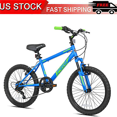 BCA 20quot; Crossfire 6 Speed Boy#x27;s Mountain Bike Blue Green $77.88
