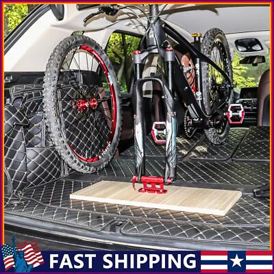 #ad MTB Road Bike Car Carry Bicycle Fixed Bracket Mount Rack Red Front $20.41
