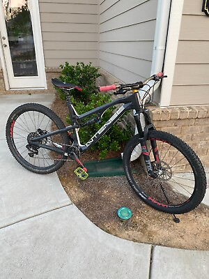 #ad 2016 Intense Spider 27.5c Carbon Fiber Mountain Bike Black with White Lettering $1500.00