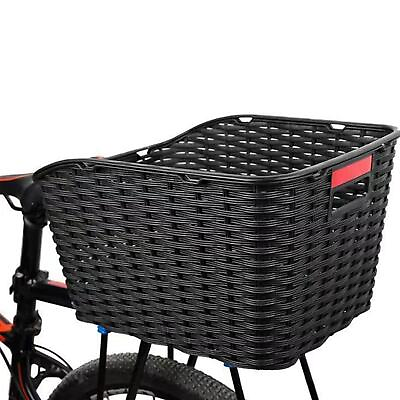 #ad Rear Bike Basket Bike Storage Basket Luggage Rack Bike $50.39