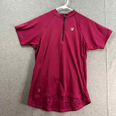 #ad Bontrager Bike Shirt Women Size Small Pink Outdoor Athletic T Shirt Ladies $16.00
