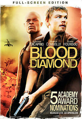 #ad Blood Diamond DVD Full Screen Edition NEW $5.77