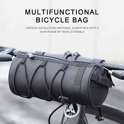 #ad Bike Bags Waterproof Bicycle Handlebar Pack Multi purpose Riding Shoulder Bag $18.74