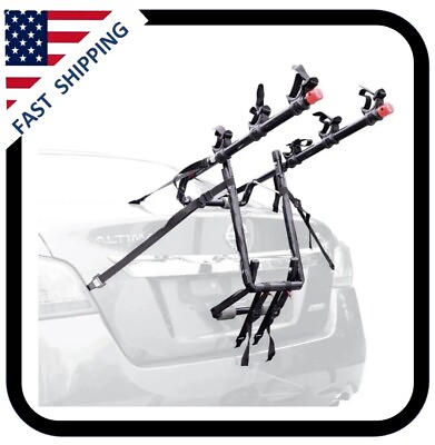 #ad #ad Allen Sports Deluxe 3 Bicycle Trunk Mounted Bike Rack Carrier 103DN $59.00