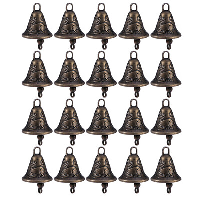 20PCS Alloy Bells Wind Chime DIY Metal Bell Accessories Gift Statues $10.58
