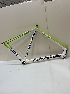 #ad #ad 2013 Cannondale SuperSix Evo Hi Mod 58cm XL Carbon Road Bike Frameset Green $499.99