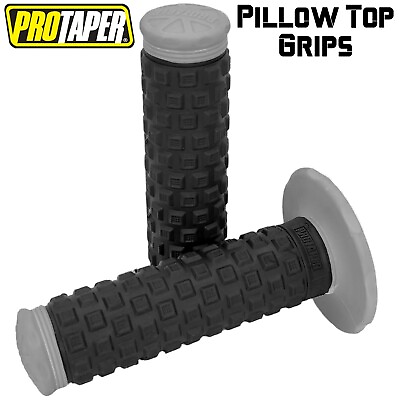 #ad Black ProTaper Pillow top Dirt Bike Grips 7 8quot; 22mm KX RMZ CRF YZ KTM $20.95