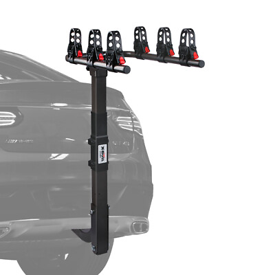 3 Bike Carrier Rack Hitch Mount 2quot; Swing Down Receiver Bicycle For Car SUV Truck $59.90