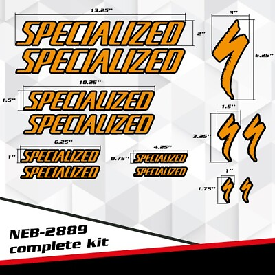 #ad NEW Frame Decal Stickers complete Set For Specialized Bike Stumpjumper NEB 2889 $24.99